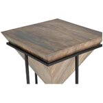 Sivupöytä ada (giner y colomer) kauneusvirheillä.