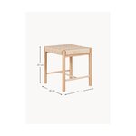 Massiivipuinen abano-tuoli (house nordic), jossa kosmeettinen vika