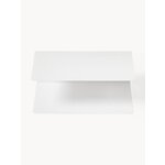 White metal wall shelf 2 pcs neptun (actona)