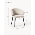 Cream armchair (celia)