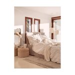 Baltas percale boho stiliaus patalynės komplektas (faith) pilnas