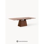 Brūns izvelkams ēdamgalds Benvenuto (Kare Design) 200-250x110