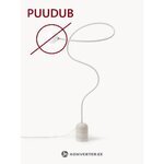 White Design Floor Lamp (Alina)