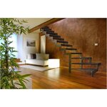 Cubo (slide) table lamp with cosmetic flaws.