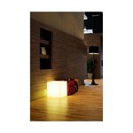 Cubo (slide) table lamp with cosmetic flaws.