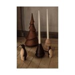 Candlestick set of 2 woody (jotex) with a flaw