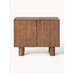Brown solid wood cabinet (cadi)