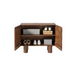 Brown solid wood cabinet (cadi)