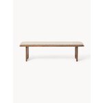 Скамейка с коричневой обивкой (Чандлер)