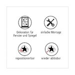 Dekoratiiv Kile Aknale Letter Tree (MySpotti)