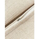 Šviesiai smėlio spalvos sofos pagalvėlė (lennon) (visa, dėžutėje) 60x60