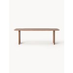 Ruskea massiivipuusta valmistettu ruokapöytä (Chandler) 240x100