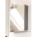Anthracite wall mirror wisla intact, in box