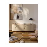 Vaaleanbeige matala kaappi (jodie)