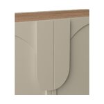 Vaaleanbeige matala kaappi (jodie)