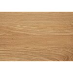 Ruskea jatkettava ruokapöytä atlantic (actona) 100x200-300