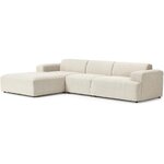 Beige modular corner sofa (melva) 319x195