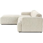 Beige modular corner sofa (melva) 319x195