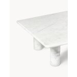 Valkoinen marmorinen sohvapöytä (mabel)