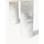 Valkoinen marmorinen sohvapöytä (mabel)