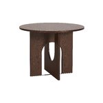 Tumši brūns apaļš ēdamgalds (apollo) d=100