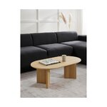 Gaiši brūns kafijas galdiņš (toni) (vesels, vesels)