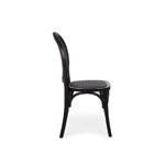 Black chair (charlotte) bizzotto intact