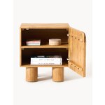 Helepruun Täispuit Öökapp (Cadi)