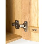 Helepruun Täispuit Öökapp (Cadi)