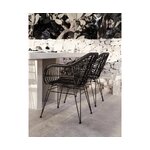 Musta puutarhatuoli (Costa)