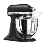 Musta Artisan-sekoitin 8-osainen (KitchenAid)