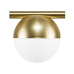 Kultavalkoinen riippuvalaisin Contina (Nordlux)