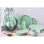 Kitchenware set 18-piece jade (esalad)