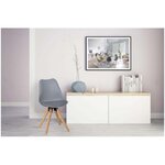 Gray-brown chair retro (skyport)