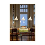 White Pendant Lamp Oslo (Sompex)