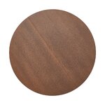 Круглый раздвижной обеденный стол темно-коричневого цвета (Filo) 120-160 см