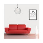 Glass pendant luminaire sole (crido consulting)