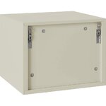 Šviesiai smėlio spalvos naktinis staliukas (taukmedžio)