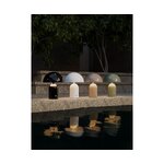 Smėlio spalvos įkraunama LED stalo lempa (Walter)