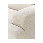 Smėlio spalvos modulinė kampinė sofa (Melva), 319x195