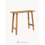 Rudas medinis konsolinis staliukas „Girona“ (House Nordic)