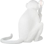 Balta dizaina galda lampa "Monkey" (Kleine Design)