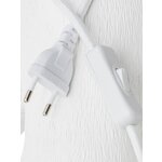 Balta dizaina galda lampa "Monkey" (Kleine Design)