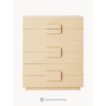 Erdvi smėlio spalvos medžio masyvo komoda (Hkliving)