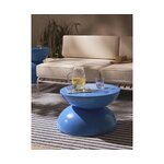 Gaiši zils dārza kafijas galdiņš (Gigi)