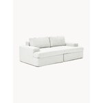 Light gray modular sofa (russell)