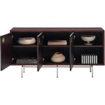 Dizainerio masyvo medžio spintelė (Scarlett)