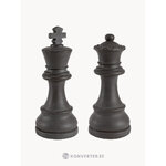 Aiadekoratsioon Chess King-Queen (Bizzotto)