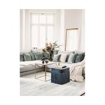 Gray large corner sofa (tribeca)