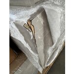 Šviesaus marmuro imitacijos kavos staliukas (Lesley)